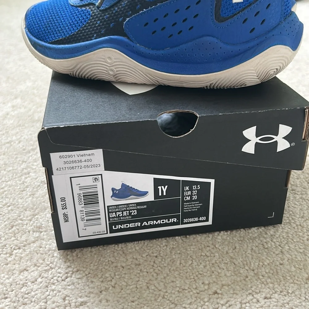 Under Armour | PS Jet ‘23 Blue Sneakers | 1Y